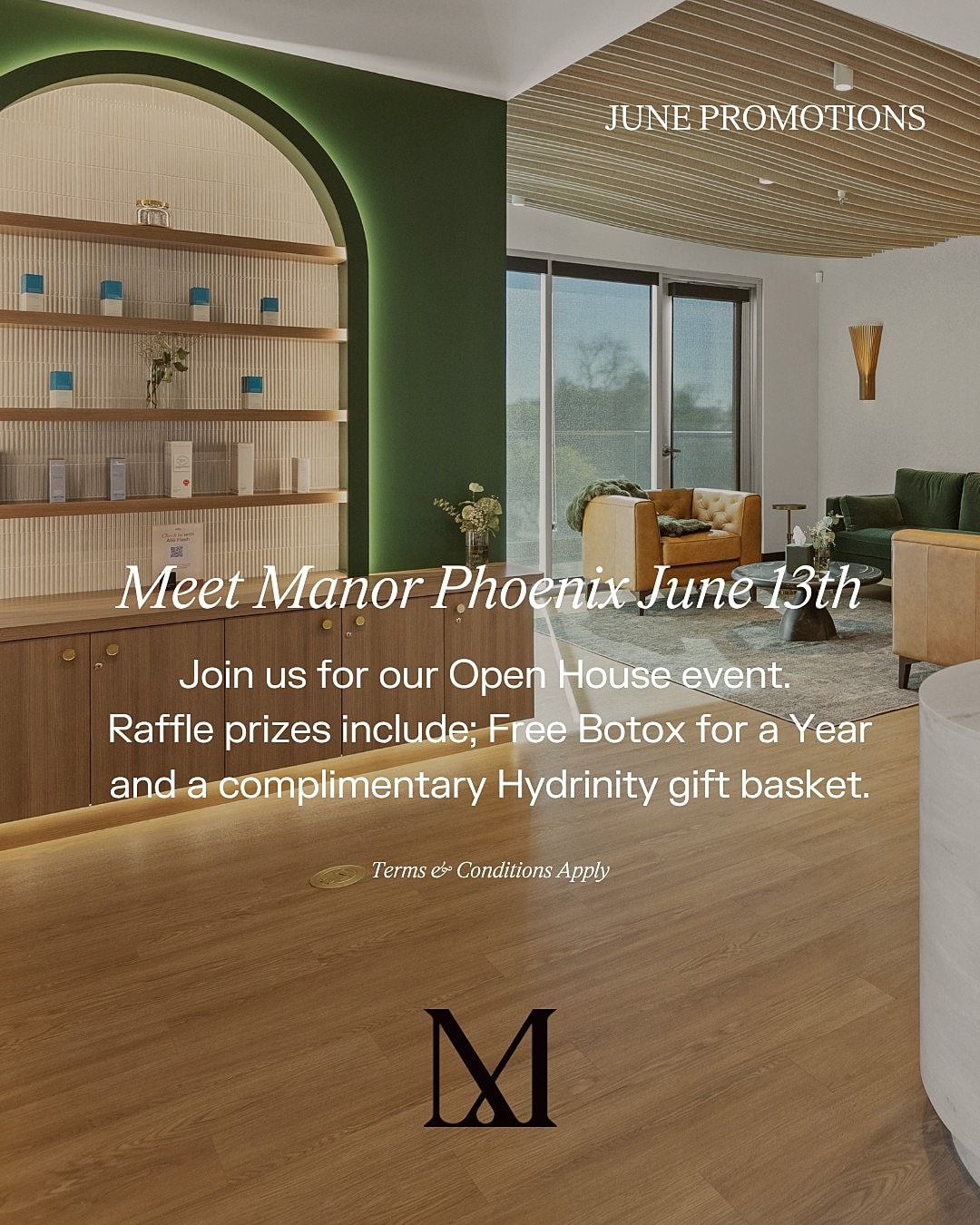 Open House event at Manor Phoenix on June 13th